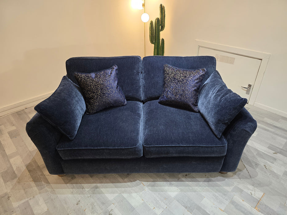 Notting Hill 2 Seater - Fabric  - Ellie Navy/Bianca Navy Mix