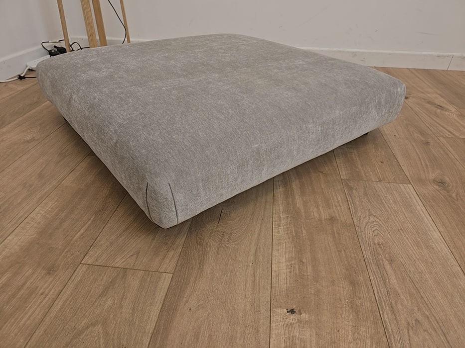 Essence Designer   - Fabric Footstool  - Grey