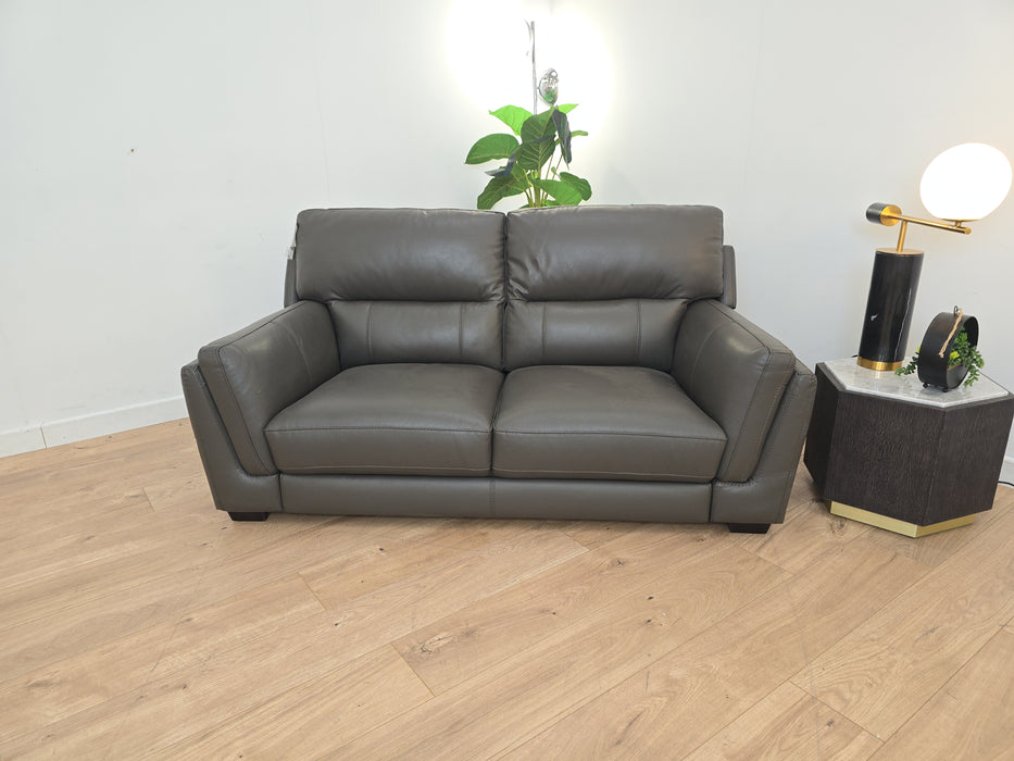 Watson 2 Seater - Leather - Slate