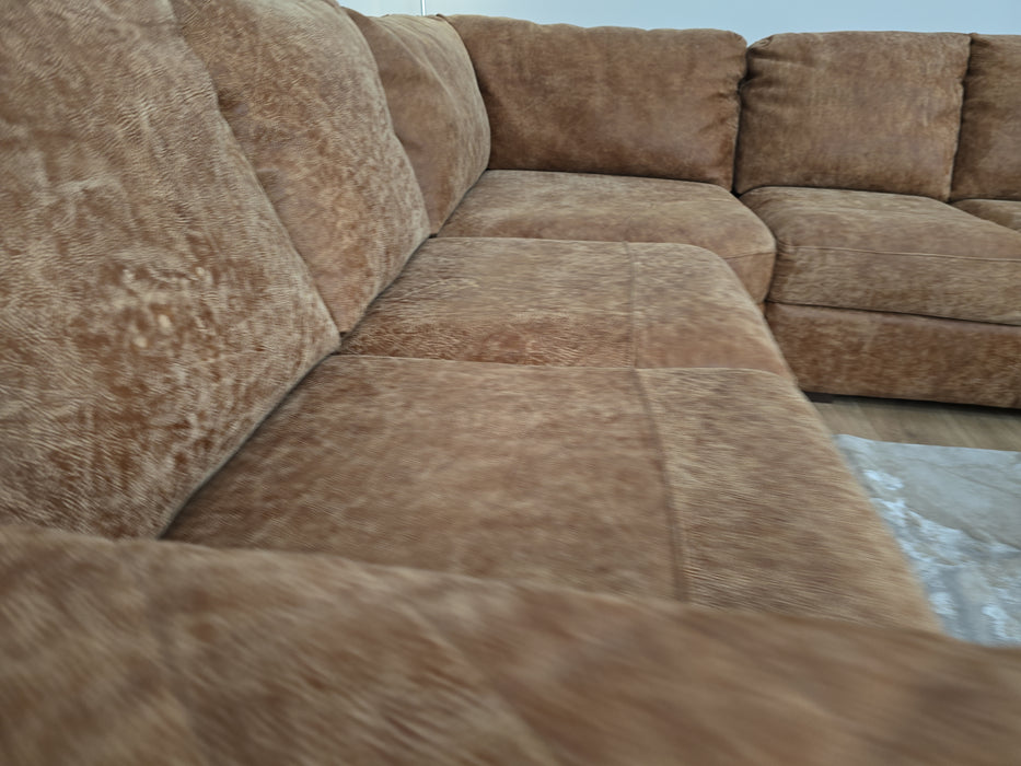 Mazzini - Leather Sofa - Utah Tan