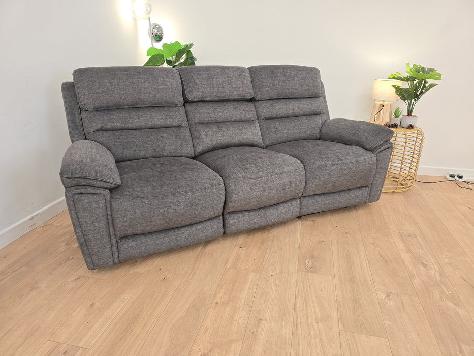 Lawson 3 Seater Sofa - Fabric - Grey