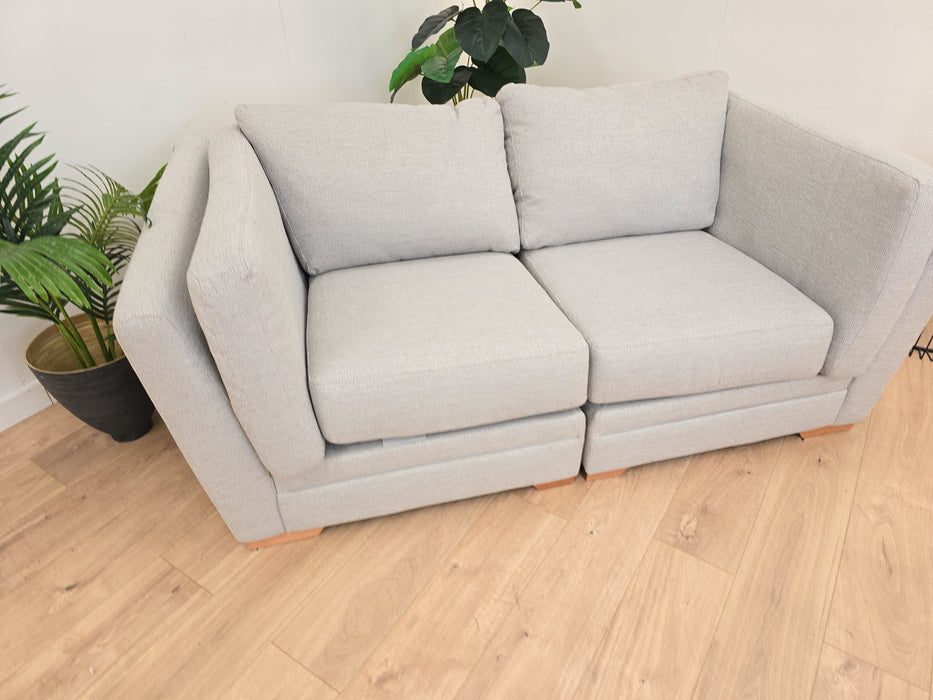 Ashwood 3 Seater Split - Fabric Sofa - Grey