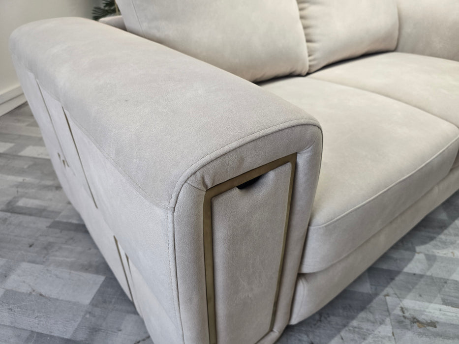 Elixir 2 Seater - Lifestyle Flecked Fabric Ivory