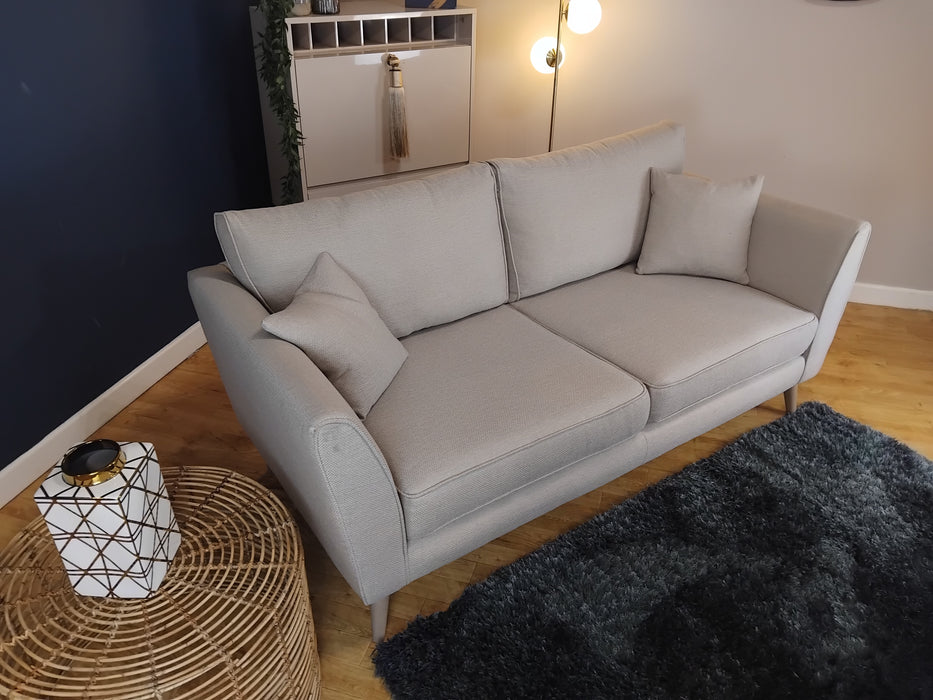 Sofology Keswick Fabric 3 Seater in Bentley Taupe