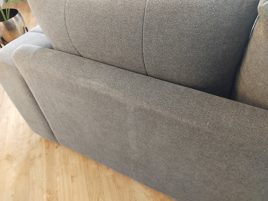 Sofology Soho Fabric 3 Seater in Micro Boucle Truffle/Truffle Mix