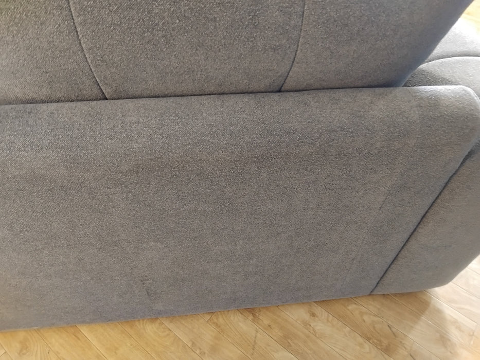 Sofology Soho Fabric 3 Seater in Micro Boucle Truffle/Truffle Mix