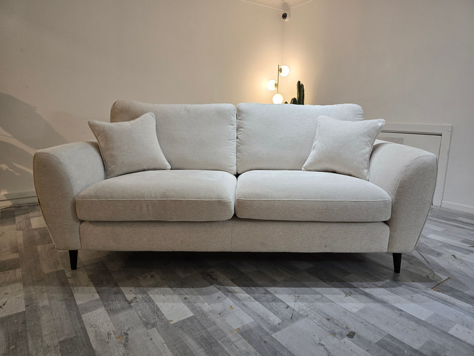 Hackney 3 Seater - Linen Look Chenille Mist All Over