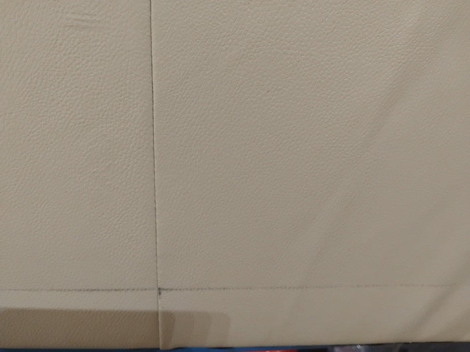 Sofology Gracie Leather 3 Seater in Trusty Sheen Bone China