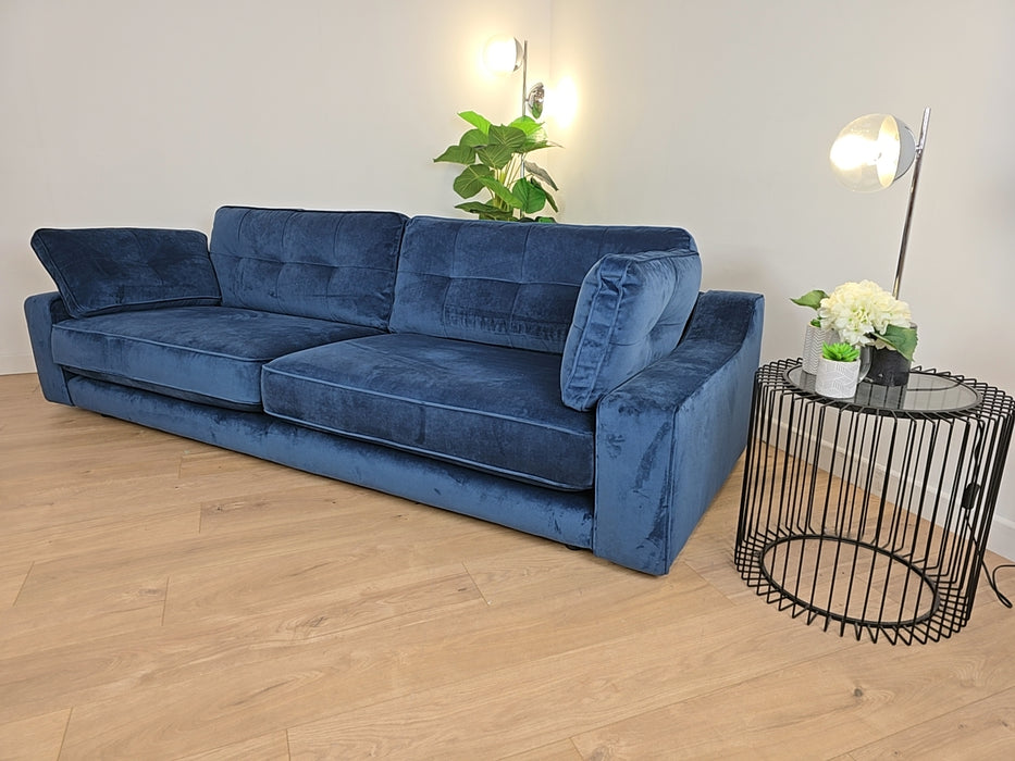 Kent 4 Seater - Fabric Sofa - Blue