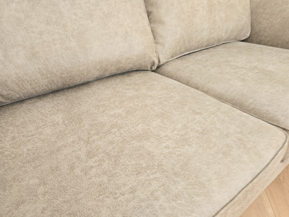 Chico 3 Seater Sofa  - Fabric  - Stone