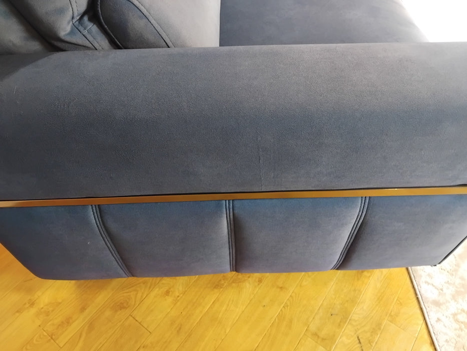 Sofology The Ravello Fabric 2.5 Seater in Lifestyle Flecked Navy