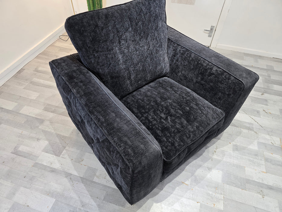 Rococo Chair - Verbier Black All Over