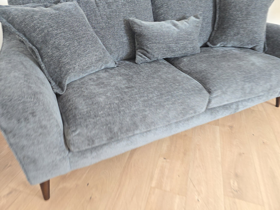 Mayfair 3 Seater Sofa - Fabric - Linen Look Chenille