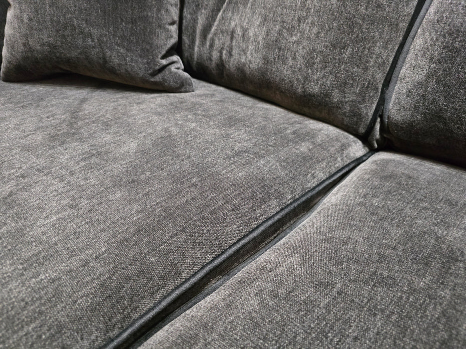 Cricket Ltd Edition 3 Seater - Soft Chenille Anthracite Mix