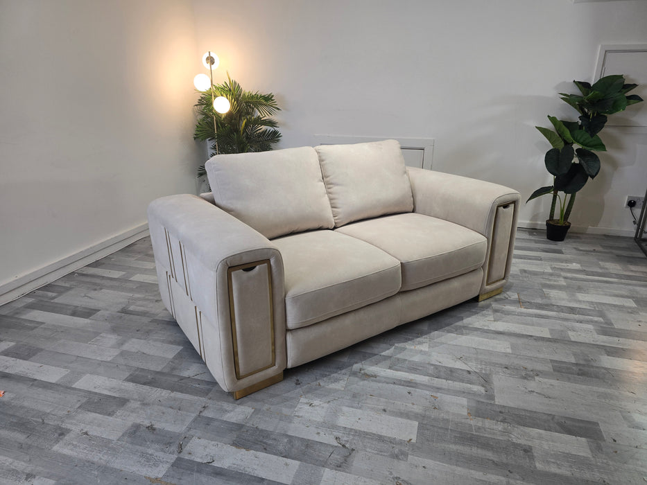 Elixir 2 Seater - Lifestyle Flecked Fabric Ivory