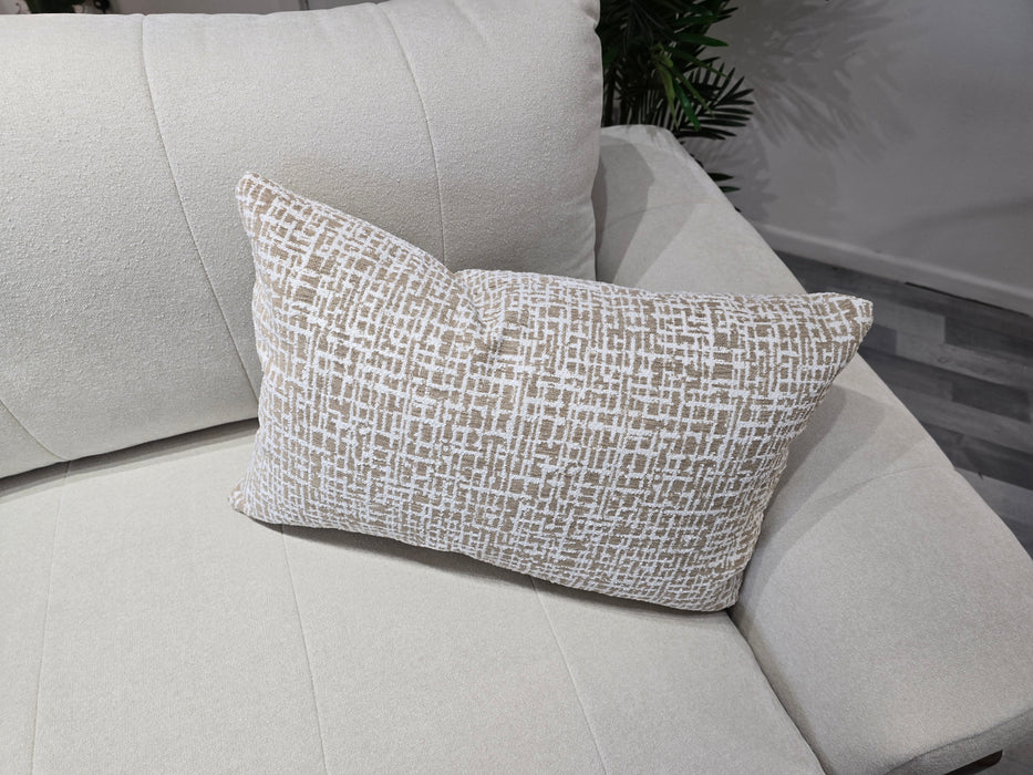 Soho 4 Seater - Micro Boucle Mink/Natural Mix