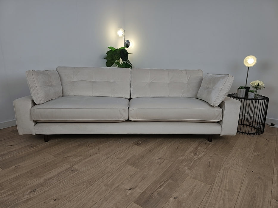 Kent 4 Seater - Fabric Sofa- Ivory