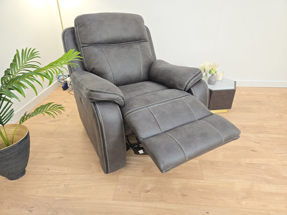 Vinson Chair - Fabric - Steel Grey