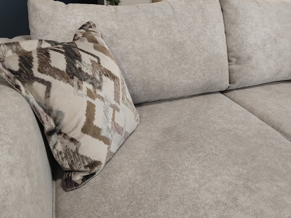 Sofology Titan Fabric 3 Seater Lifestyle Marbled Stone