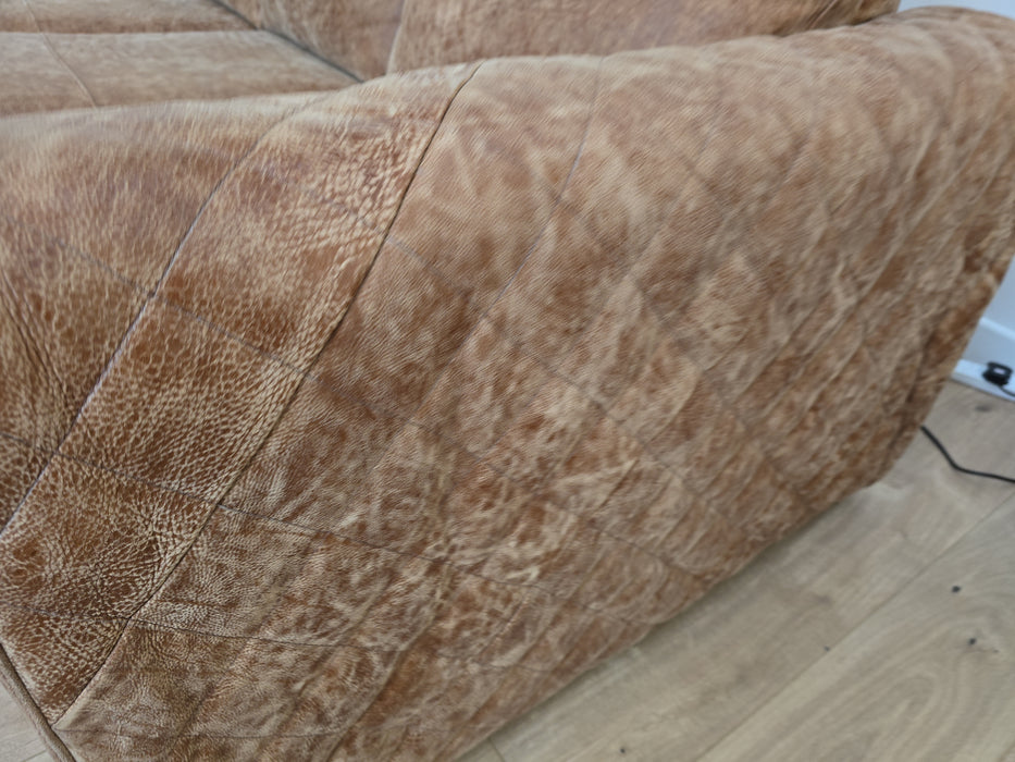 Mazzini - Leather Sofa - Utah Tan