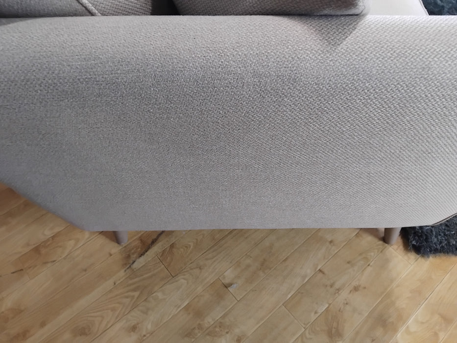 Sofology Keswick Fabric 3 Seater in Bentley Taupe