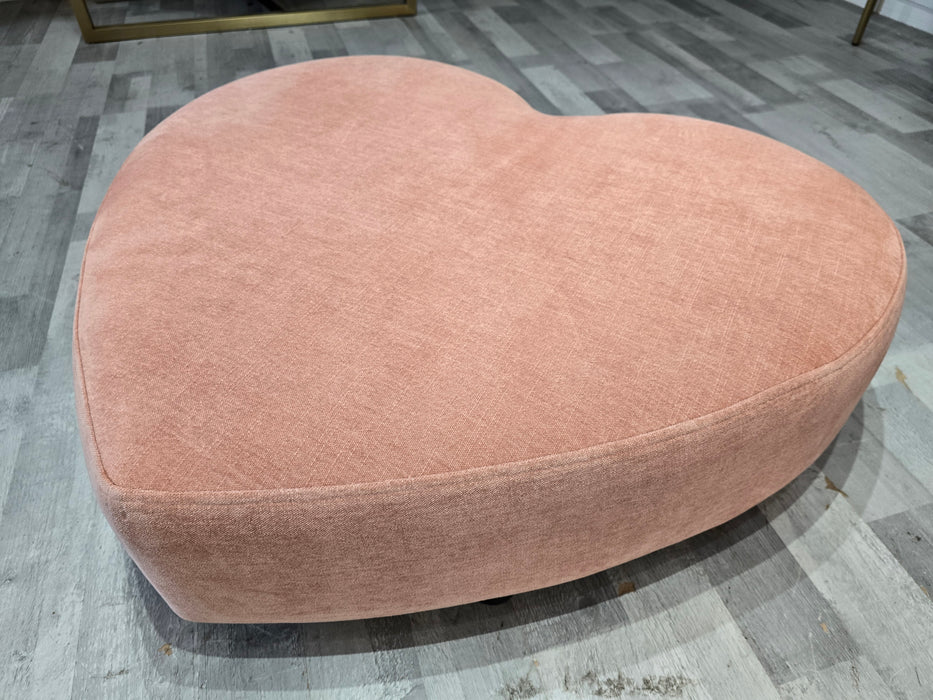 Gabrielle Designer Footstool -  Chamonix Blush All Over