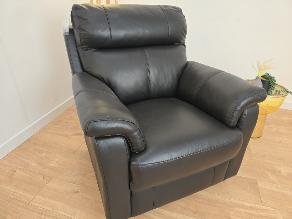 Lucy Chair - Leather - Black