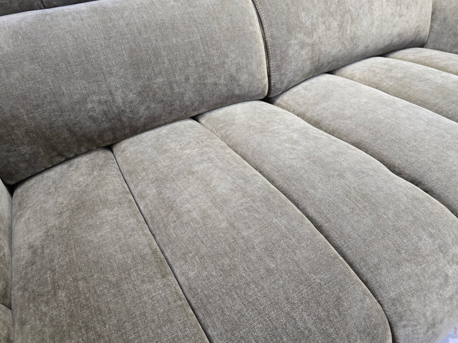 Nobu 2 Seater - Relaxed Chenille Olive Green