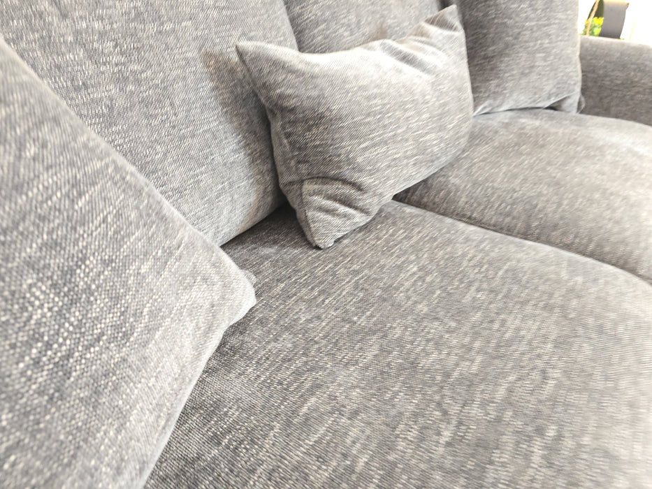 Mayfair 3 Seater Sofa - Fabric - Linen Look Chenille