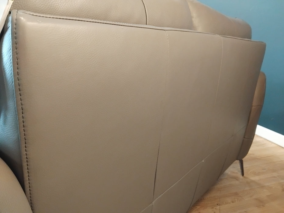 Sofology Renato Leather 2 Seater in Trusty Embossed Elephant