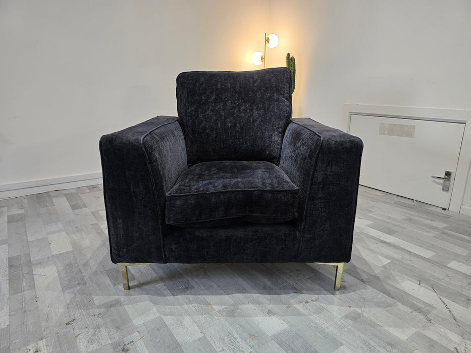 Rococo Chair - Verbier Black All Over