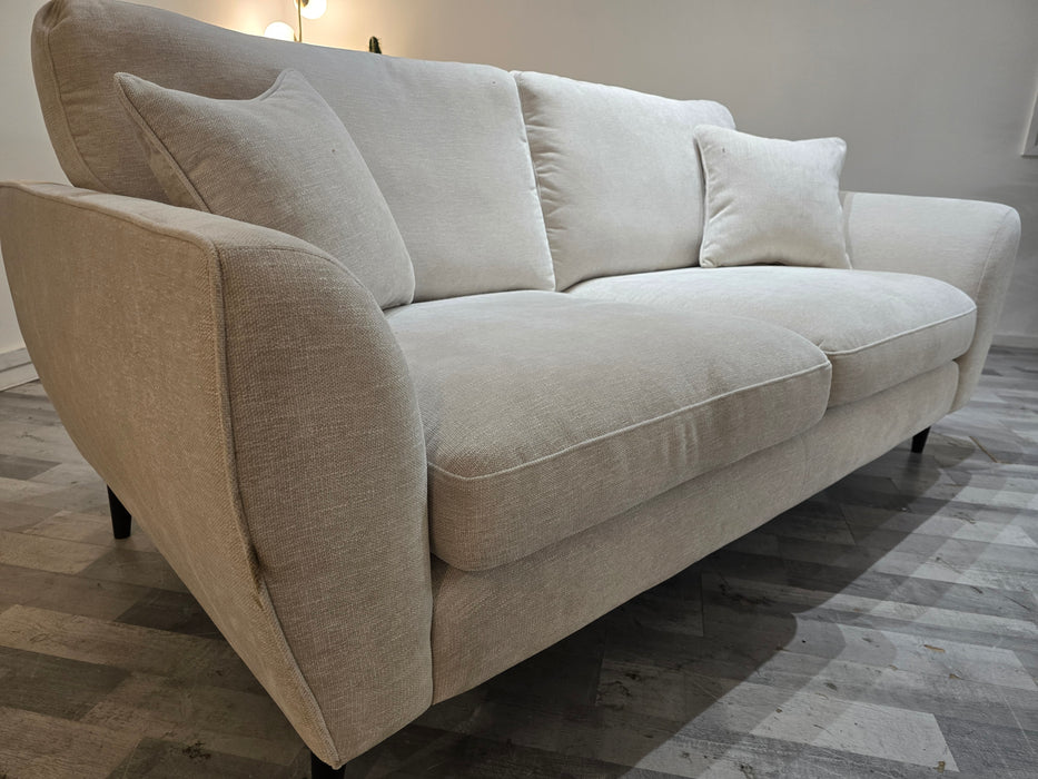 Hackney 3 Seater - Linen Look Chenille Mist All Over