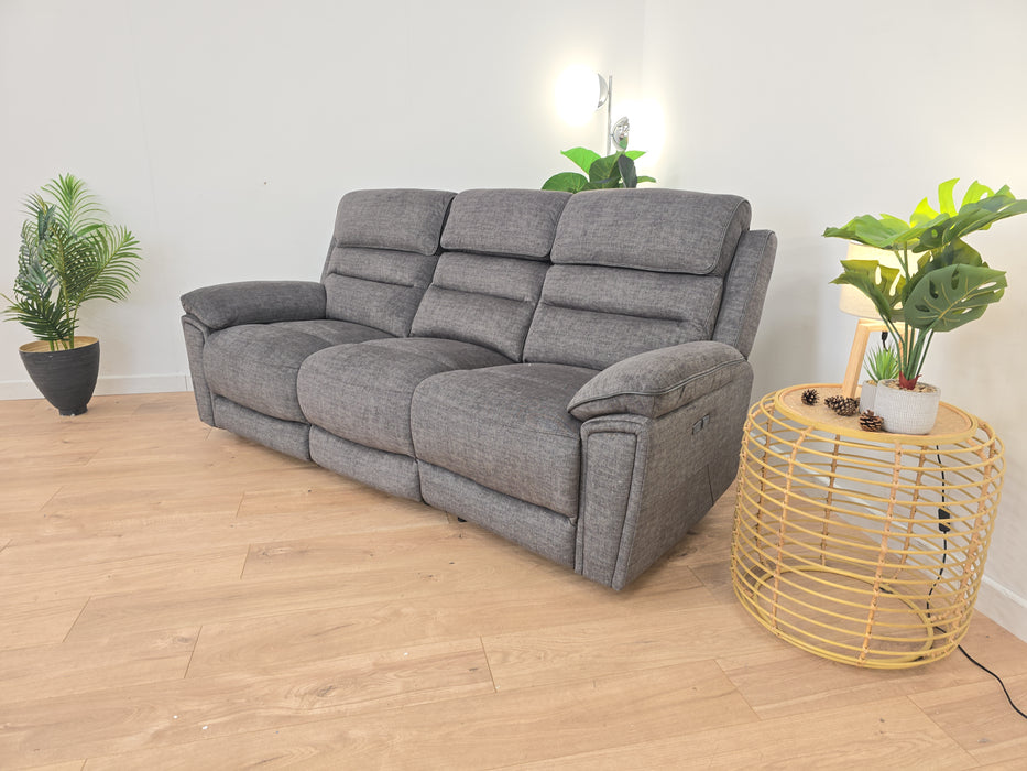 Lawson 3 Seater Sofa - Fabric - Grey