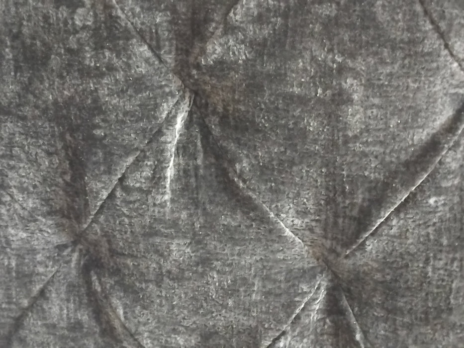 Sofology Rococo Fabric 3 Seater in Chunky Chenille Black Mix (WA2)