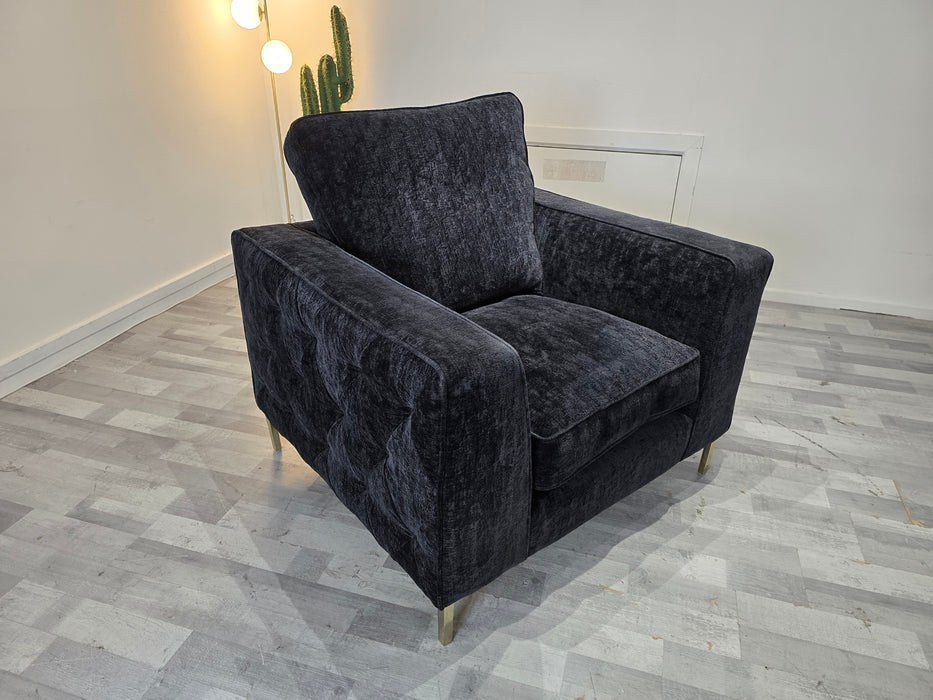 Rococo Chair - Verbier Black All Over