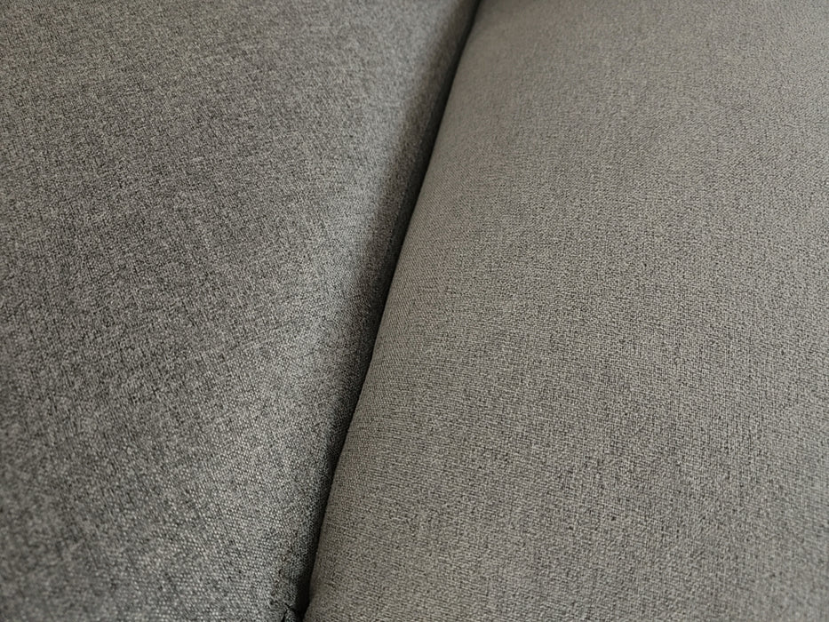 Hike 3 Corner 3 - Fabric Power Reclining Sofa- Charcoal