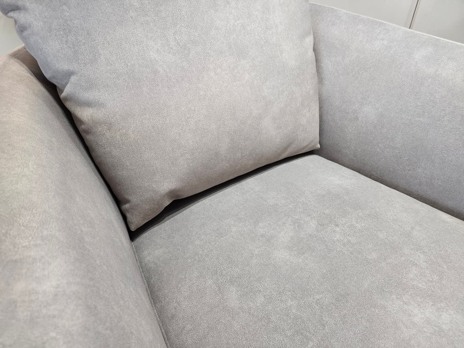 Marvella Swivel Chair  - Lifestyle Flecked Fabric Stone