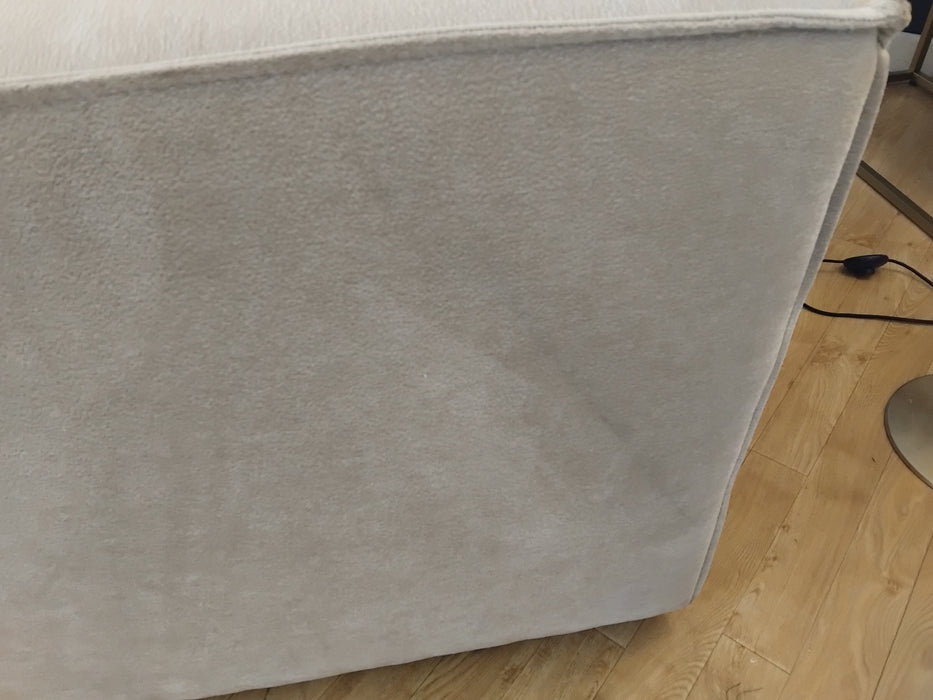 Sofology The Horizon Fabric 2 Seater in Textured Chenille Stone