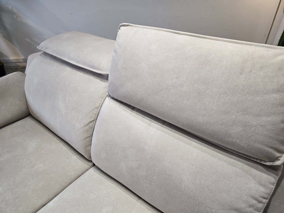 Benz 2 Seater - Lifestyle Flecked Fabric Ivory