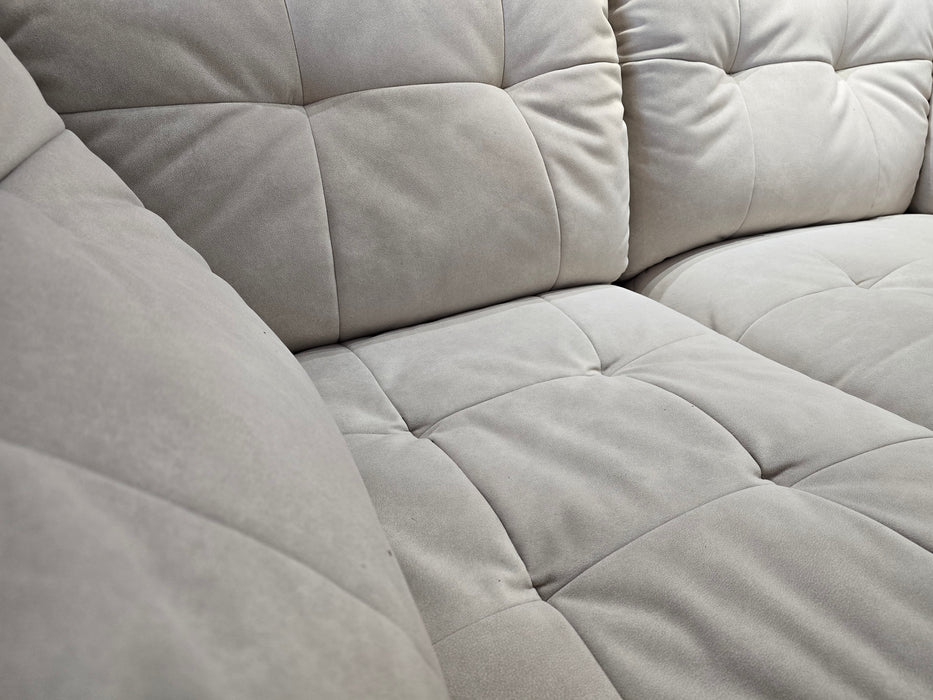 The Cocoon 3 seater - Lifestyle Flecked Fabric Ivory