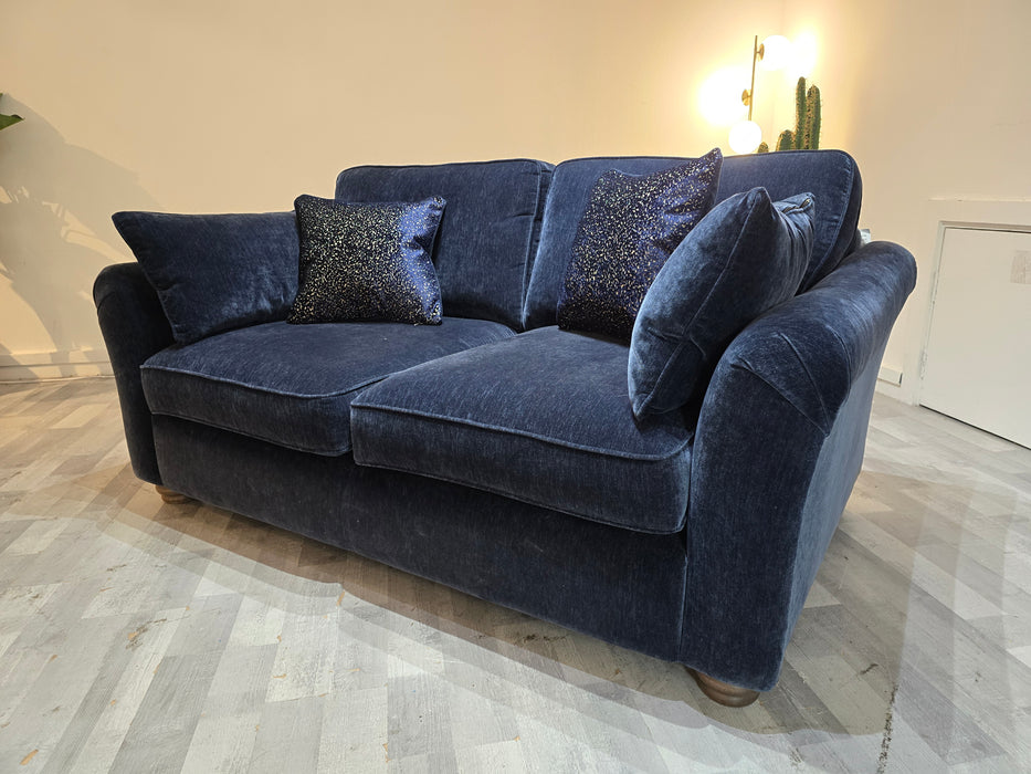 Notting Hill 2 Seater - Fabric  - Ellie Navy/Bianca Navy Mix