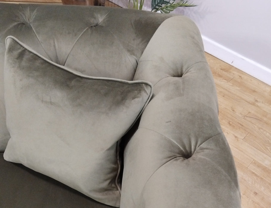 Balmoral Fabric 2 Seater - Matt Velvet Moss (WA2)