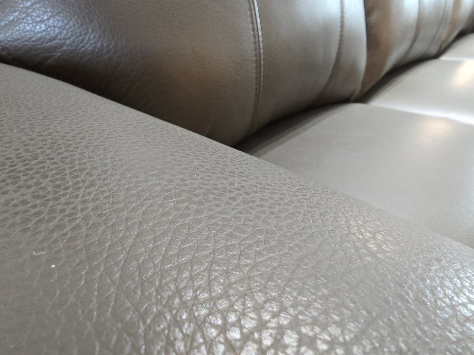 Gracie 3 Seater - Trusty Sheen Leather Storm