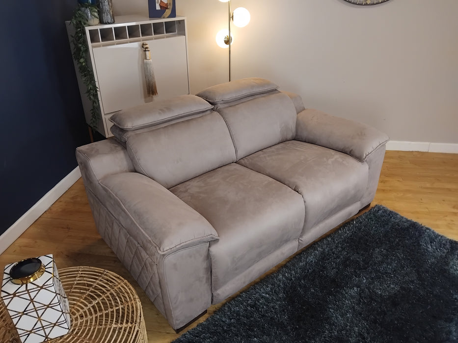 Sofology Benz Fabric 2 Seater in Lifestyle Plush Nutmeg