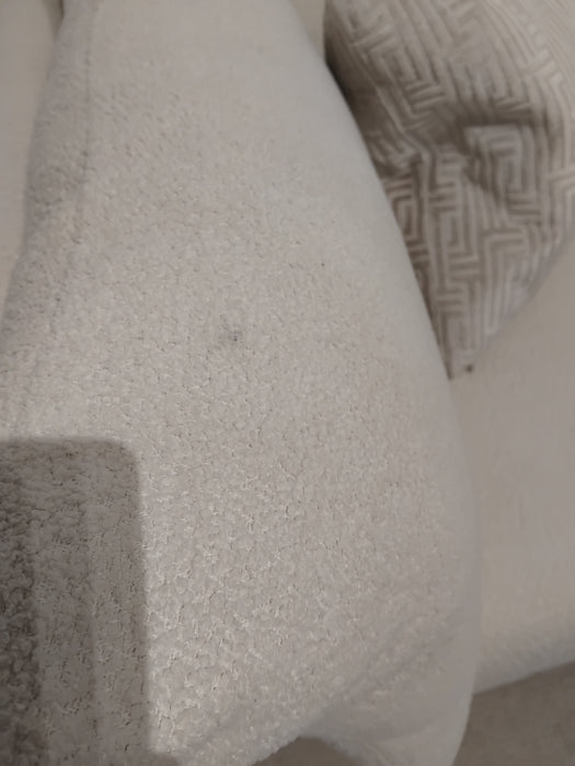 Tallulah Fabric 2 Corner 1 - Cosy Boucle Ecru Mix (WA2)