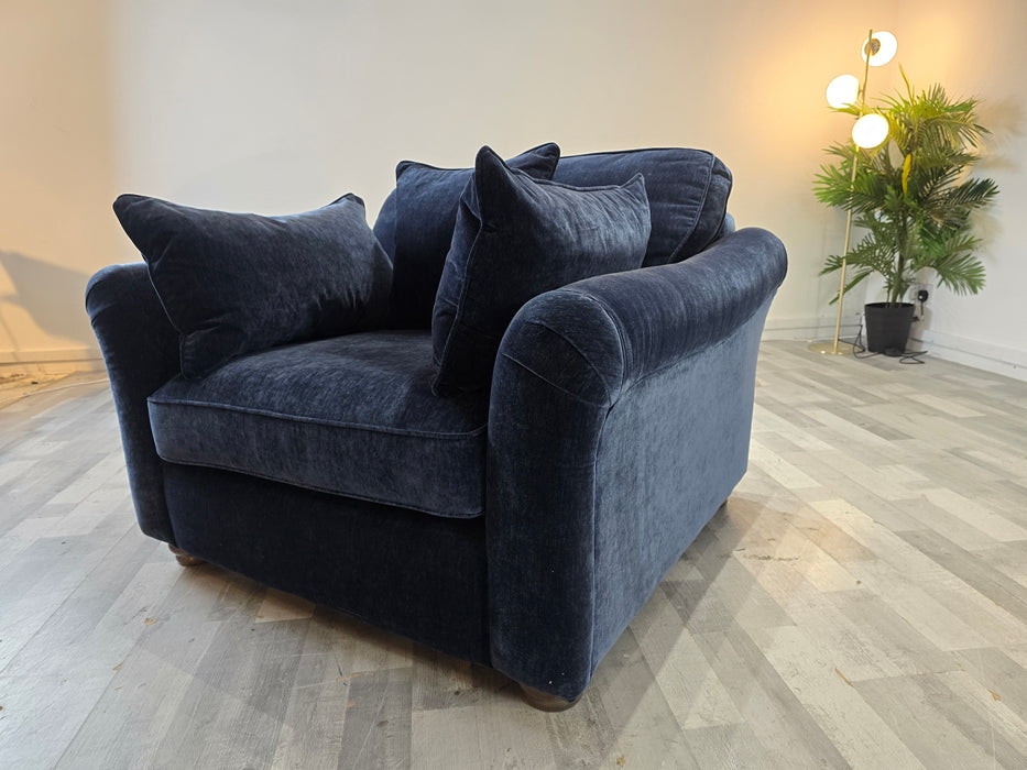 Notting Hill 1.5 Chair -  Navy/Bianca Navy Mix