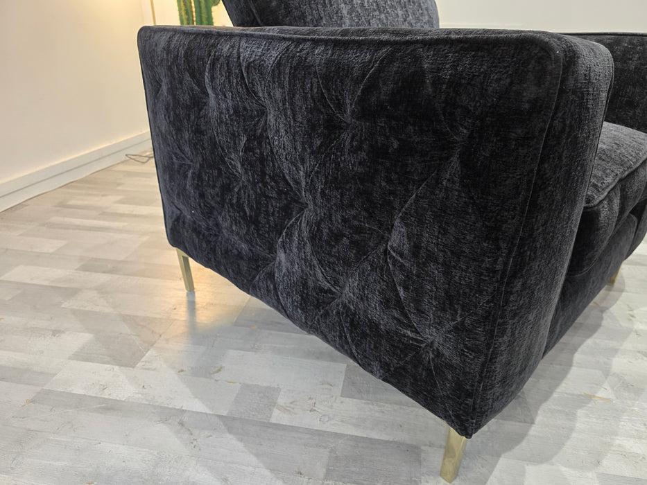 Rococo Chair - Verbier Black All Over