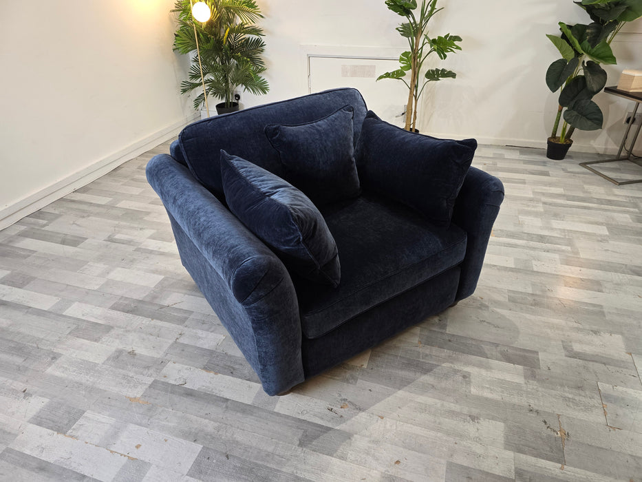 Notting Hill 1.5 Chair -  Navy/Bianca Navy Mix