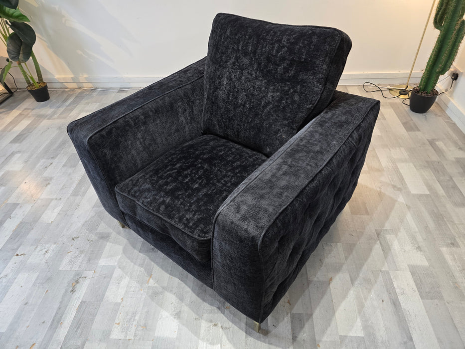 Rococo Chair - Verbier Black All Over