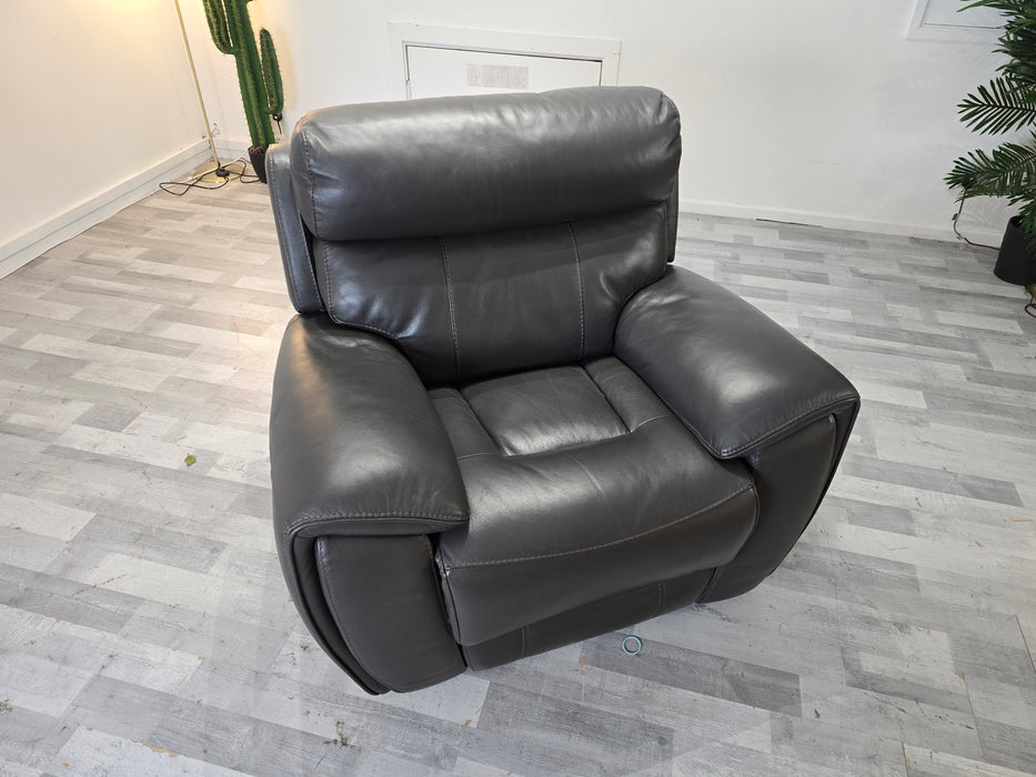 Radley 1 Seater - Power Reclining - Le Mans Charcoal